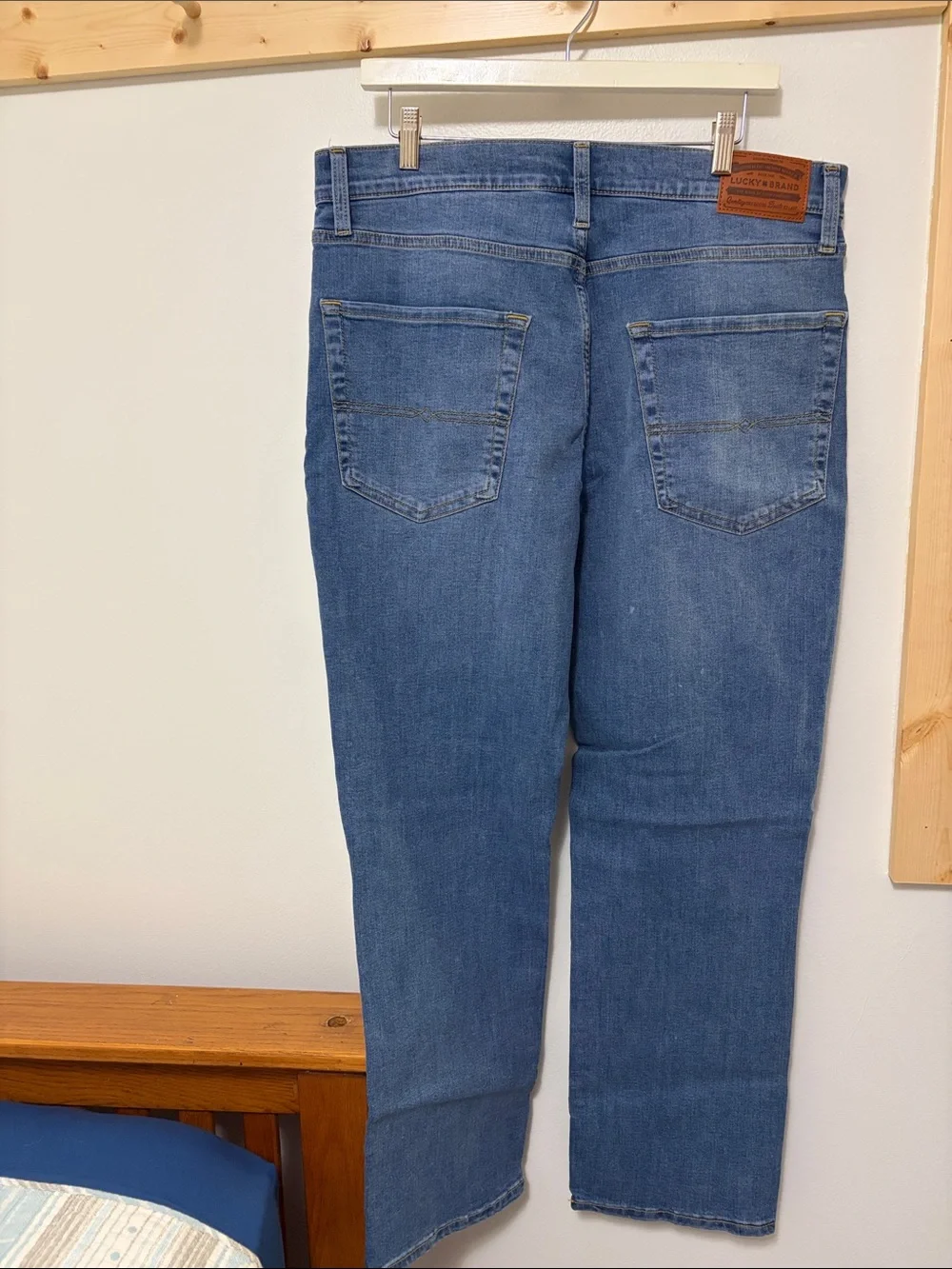 Lucky Brand Men's Straight Leg Denim Jeans 34x30